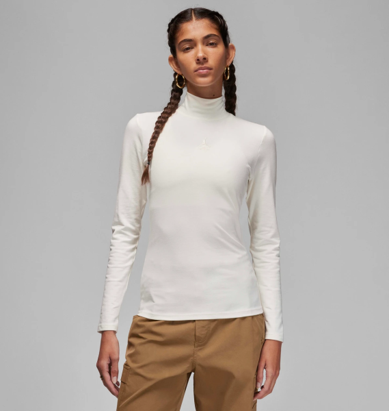 Лонгслив женский Air Jordan Mock Neck Top (FQ8059-133)