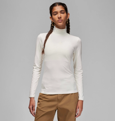Лонгслив женский Air Jordan Mock Neck Top (FQ8059-133)