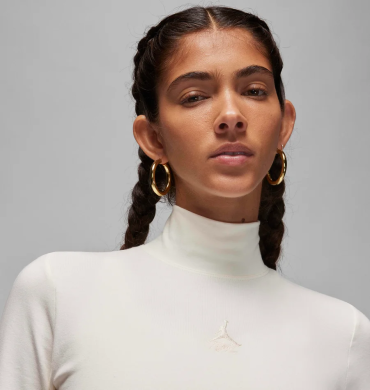 Лонгслив женский Air Jordan Mock Neck Top (FQ8059-133)