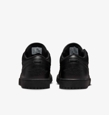 Чоловічі кросівки Air Jordan 1 Low 'Triple Black' (553558-093), EUR 43