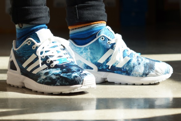 Кросівки Adidas ZX Flux "Ocean", EUR 40