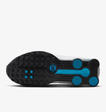 Кроссовки мужские Nike Shox R4 'Silver Blue Lagoon' (HQ1988-005), EUR 44