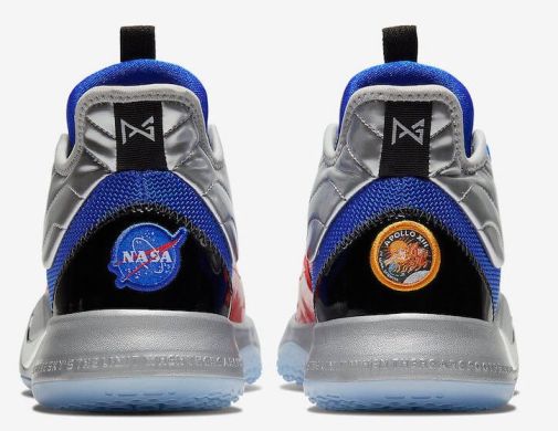 Баскетбольні кросівки Nike PG 3 NASA "Blue", EUR 46