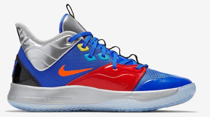 Баскетбольные кроссовки Nike PG 3 NASA "Blue", EUR 46