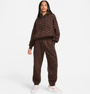 Штаны женские Nike W Nsw Phnx Flc Os Aop Swtpnt (FN2529-237), M