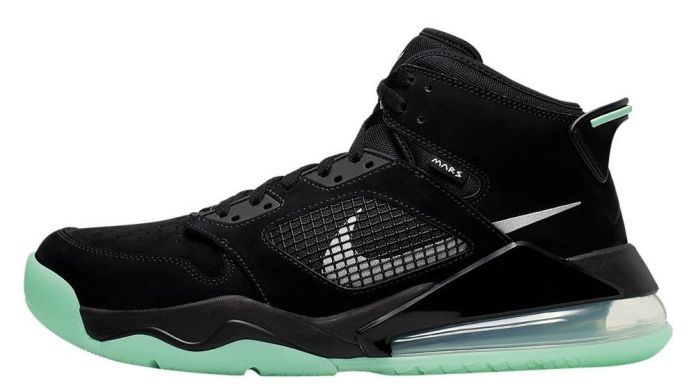 Баскетбольные кроссовки Jordan Mars 270 "Green Glow", EUR 42,5