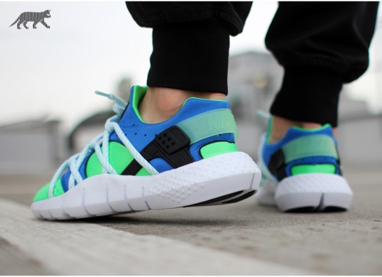 Кроссовки Nike Huarache NM Poison "Green/Blue/White", EUR 41