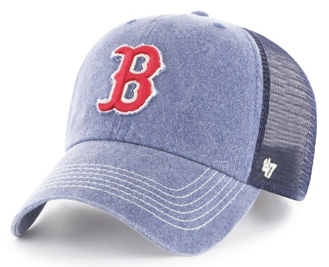Кепка '47 Brand Clean Up Boston Red Sox  (B-BRNCL02PZPNE-NY), One Size