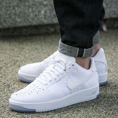 Кроссовки Nike Air Force 1 Flyknit Low "White Ice", EUR 42
