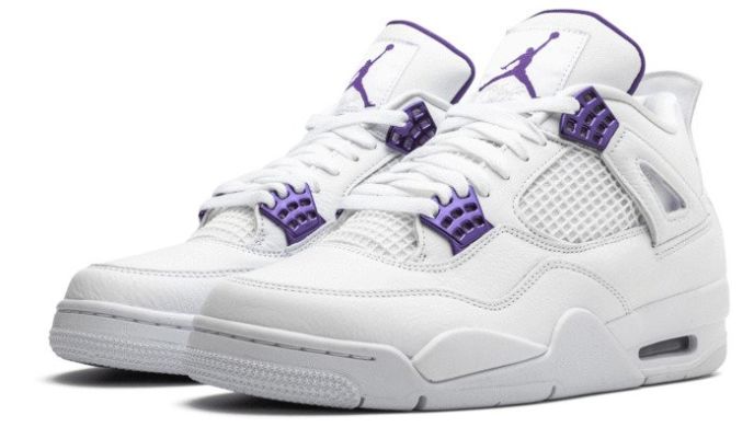 Баскетбольні кросівки Air Jordan 4 “Court Purple”, EUR 38,5