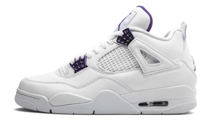 Баскетбольні кросівки Air Jordan 4 “Court Purple”, EUR 37,5