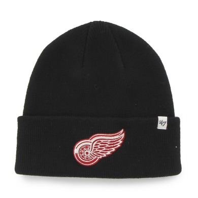 Шапка Оригинал 47 Brand Detroit Red Wings Raised Cuff Knit "Black" (H-RKN05ACE-BK), One Size