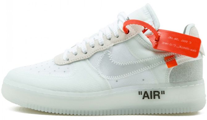 Чоловічі кросівки Nike OFF-WHITE x Air Force 1 Low 'White', EUR 42