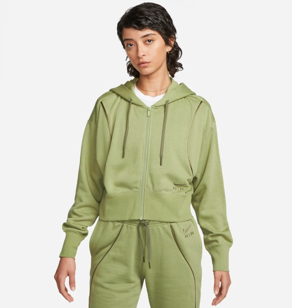 Толстовка жіноча Nike Air Shine Full-Zip Fleece (DQ6579-334)