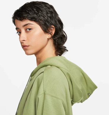 Толстовка женская Nike Air Shine Full-Zip Fleece (DQ6579-334)