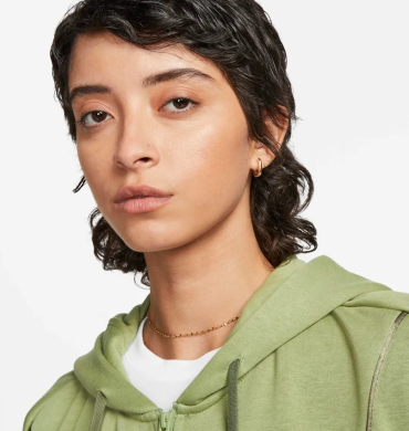 Толстовка женская Nike Air Shine Full-Zip Fleece (DQ6579-334)