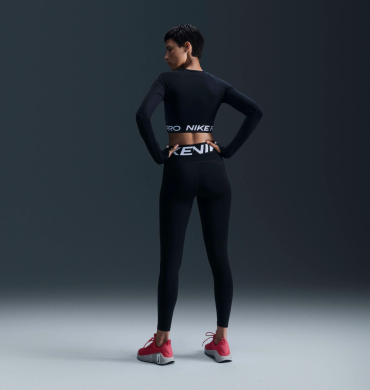 Топ женский Nike Pro 365 LS Crop (FV5484-010)