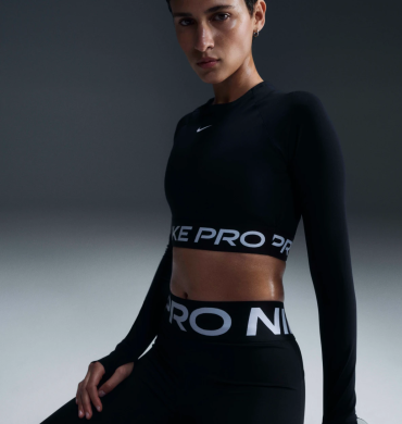 Топ женский Nike Pro 365 LS Crop (FV5484-010)