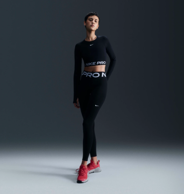 Топ женский Nike Pro 365 LS Crop (FV5484-010)