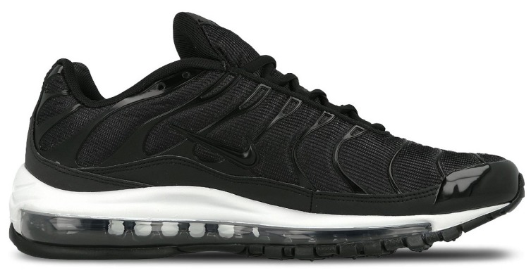Кроссовки Nike Air Max 97 / Plus "Black/White", EUR 44