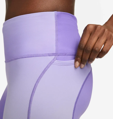 Легінси жіночі Nike Df Fst Mr 7/8 Tght Snl Nv (DX0950-567), M