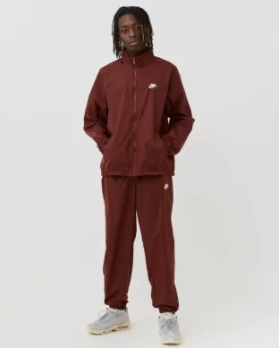Спортивный Костюм Мужской Nike Sportswear Woven Fz Hd Hood Man Blue Microfiber (DR3337-217)