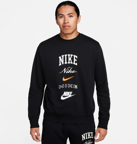 Свитшот мужской Nike Club Fleece Crew-Neck (FN2610-010)