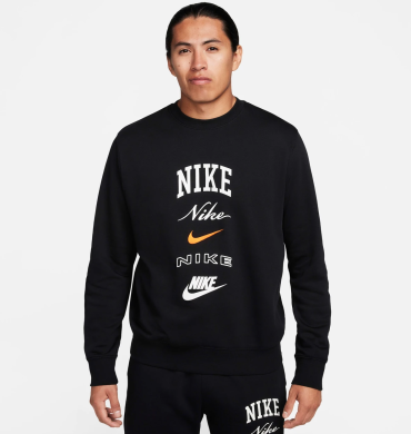 Свитшот мужской Nike Club Fleece Crew-Neck (FN2610-010)