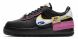 Женские кроссовки Nike Air Force 1 Shadow Removable Patches "Black Pink", EUR 36