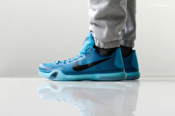 Баскетбольные кроссовки Nike Kobe 10 "Blue Lagoon", EUR 40