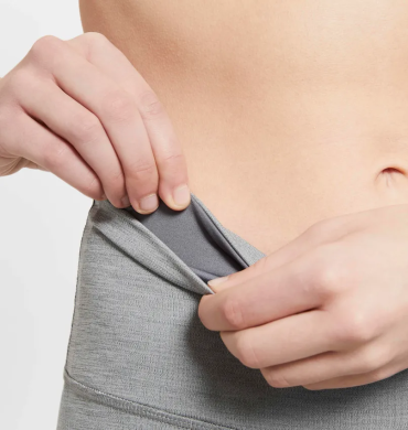 Лосины женские Nike W Nk Df Fast Crop (CZ9238-084), XS