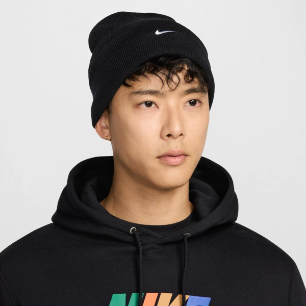 Шапка Nike Peak Swoosh Beanie (HF0187-010)