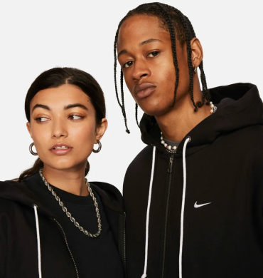 Толстовка мужская Nike Solo Swoosh Fullzip (DR0403-010), S