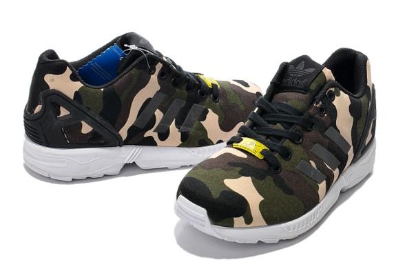 Кроссовки Adidas ZX Flux "Military Camo Black", EUR 41