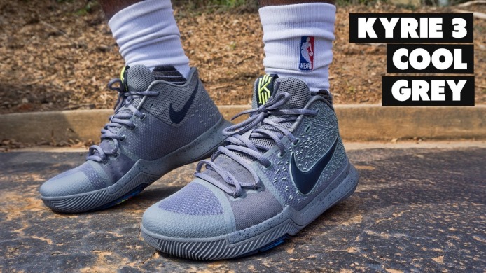 Баскетбольные кроссовки Nike Kyrie 3 Midnight "Grey", EUR 46