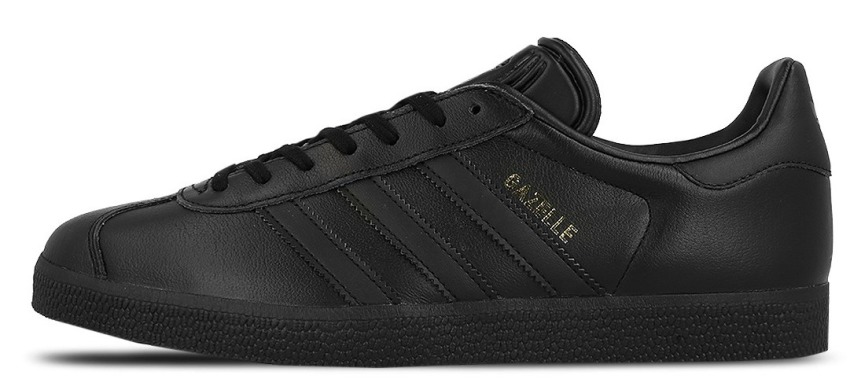 Кроссовки Оригинал Adidas Gazelle “Core Black Leather” (BB5497), EUR 46