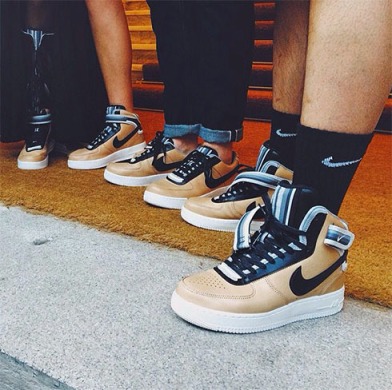 Кроссовки Riccardo Tisci x Nike Air Force 1 Mid SP Tisco RT "Givenchy Vachetta Tan", EUR 41