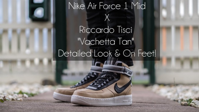 Кроссовки Riccardo Tisci x Nike Air Force 1 Mid SP Tisco RT "Givenchy Vachetta Tan", EUR 41
