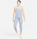 Леггинсы женские Nike W Nk One Df Hr Crop Tght (DM7276-519), L