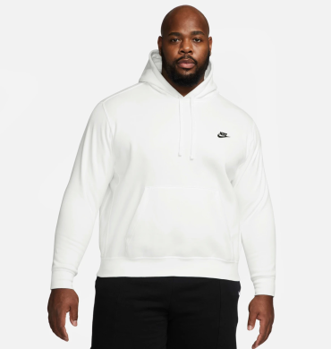 Толстовка мужская Nike M Nsw Club Hoodie Po Bb (BV2654-100), XXL