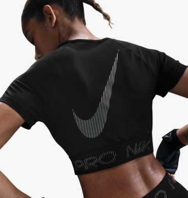 Топ жіночий Nike Np Dri-Fit Ss Crop Top Tt Gx (HM6369-010), M
