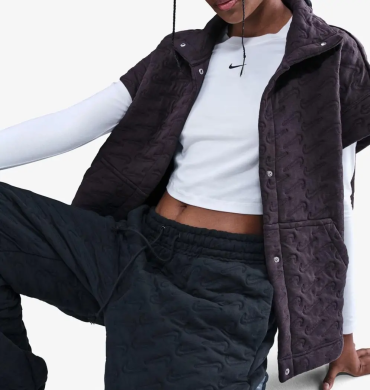 Жилетка женская Nike Sportswear Phoenix Fleece (HV2785-540), XS