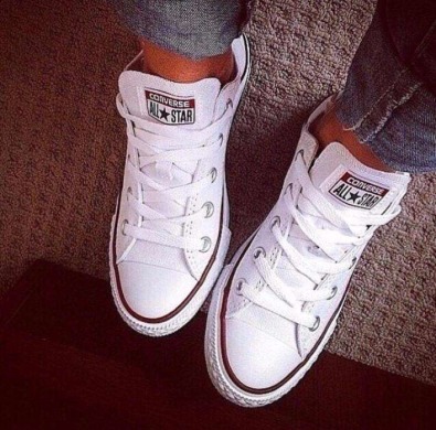 Кеди Converse "White Low Top All Star", EUR 42,5