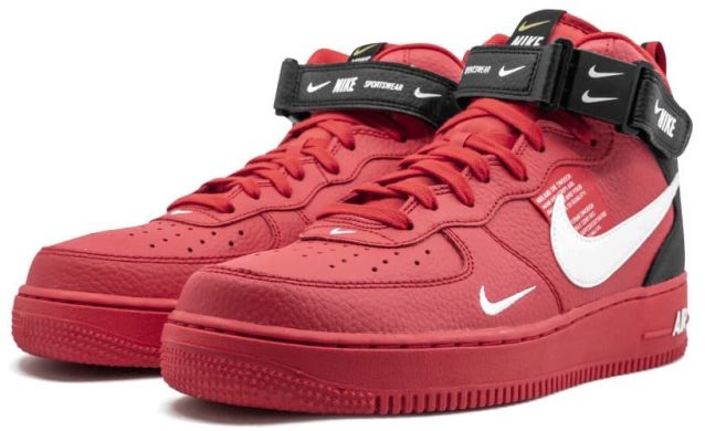 Кроссовки Nike Air Force 1 Mid Utility 'University Red', EUR 42