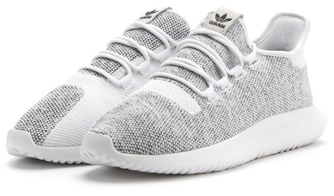 Кроссовки Оригинал Adidas Originals Tubular Shadow Knit "White/Core Black" (BB8941), EUR 44,5