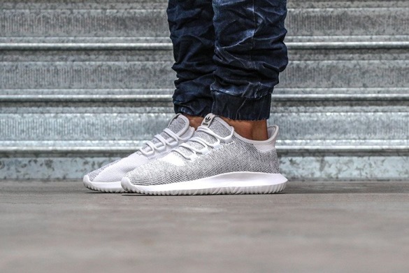Кроссовки Оригинал Adidas Originals Tubular Shadow Knit "White/Core Black" (BB8941), EUR 44,5