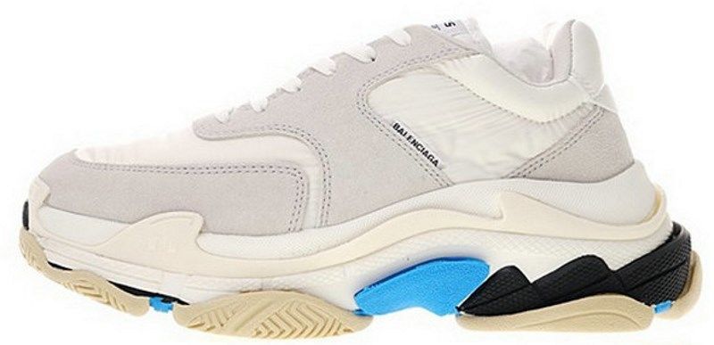 Мужские кроссовки Balenciaga Triple S 2.0 "White/Blue", EUR 43