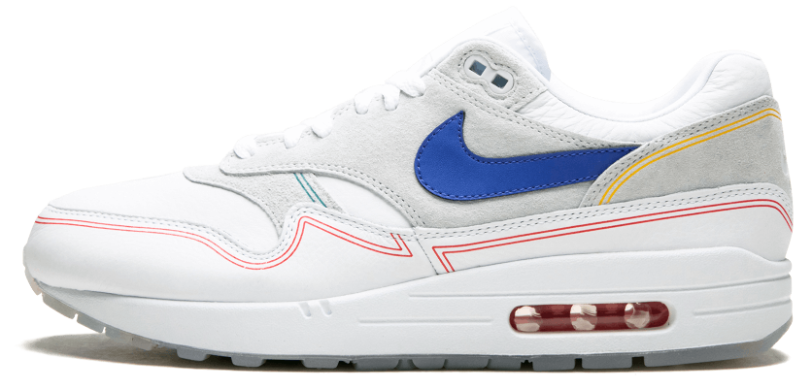 Мужские кроссовки Nike Air Max 1 'Centre Pompidou by Day', EUR 41
