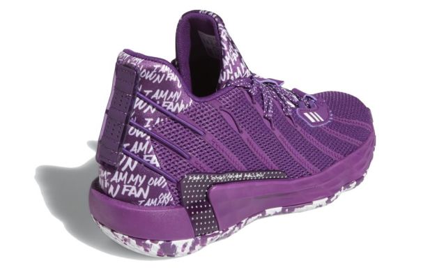 Баскетбольные кроссовки Adidas Dame 7 "I My Own Fan - Glory Purple", EUR 40