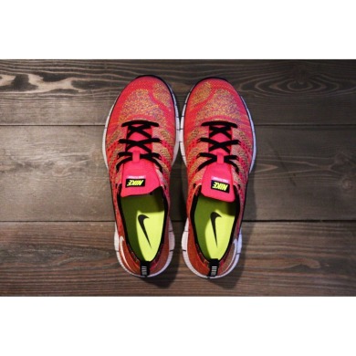Кросівки Nike Free Flyknit NSW "Pink/Multicolor", EUR 40